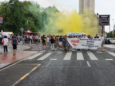 MANIFESTACIÓN EN BILBAO POR UN CONVENIO JUSTO